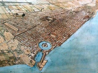 El puerto de Cartago, capital del Mediterráneo