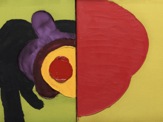 Luis Feito, la paleta sencilla y colorida